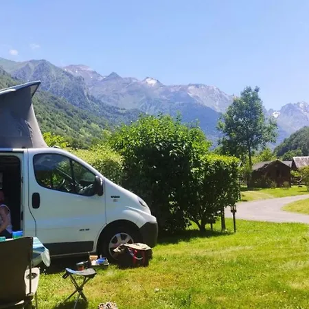 Mobil-home Pratique, Animaux Ok - 4 Pers. - Api-1-52-2969 مكان تخييم Estaing (Hautes-Pyrenees)