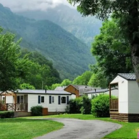 キャンプ場 Mobil-home Pratique, Animaux Ok - 4 Pers. - Api-1-52-2969 Estaing (Hautes-Pyrenees)